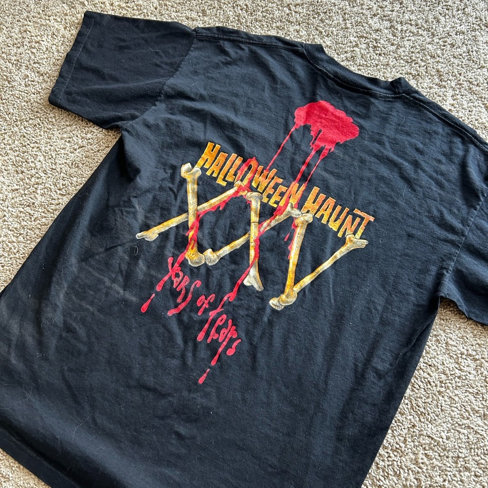 Vintage 1997 Knotts Scary Farm Halloween Haunt tee